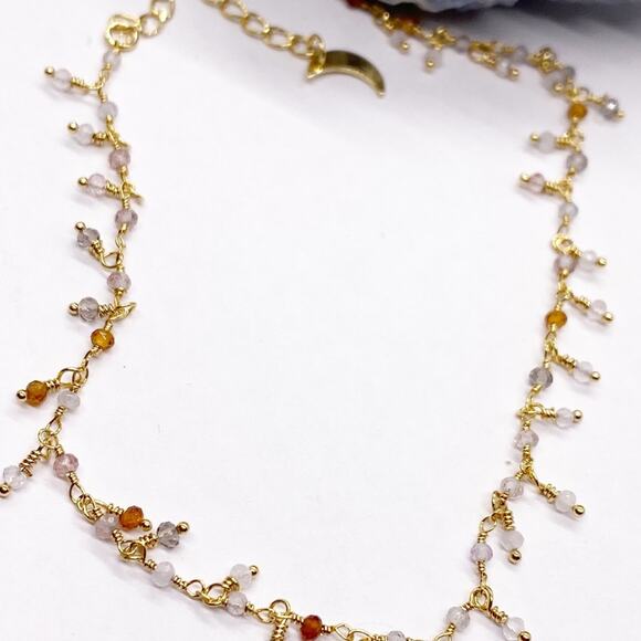 NEW FP x Luna Norte Mixed Stone Anklet Set - Picture 11 of 13